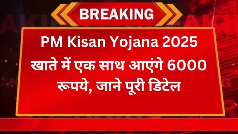 PM Kisan Yojana 2025: खाते में एक साथ आएंगे 6000 रूपये, जाने पूरी डिटेल 6 Add a heading 2025 01 28T162215.229